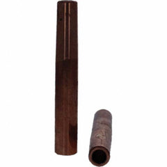 Tuffaloy - Spot Welder Tips For Use With: 4RW Electrode Holder Type: Straight Shank for 4RW Male Cap - Industrial Tool & Supply