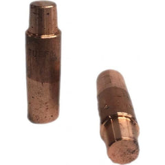 Tuffaloy - Spot Welder Tips For Use With: 5RW Electrode Holder Type: Straight Shank for 5RW Female Cap - Industrial Tool & Supply