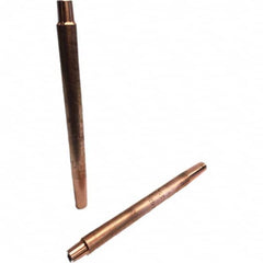 Tuffaloy - Spot Welder Tips For Use With: 4RW Electrode Holder Type: Straight Shank for 4RW Female Cap - Industrial Tool & Supply