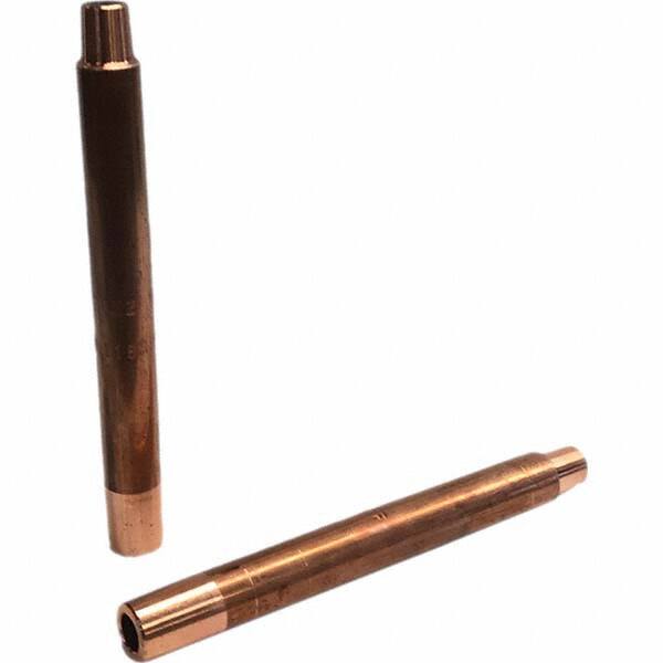 Tuffaloy - Spot Welder Tips For Use With: 4RW Electrode Holder Type: Straight Shank for 4RW Female Cap - Industrial Tool & Supply