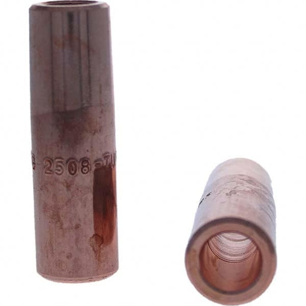 Tuffaloy - Spot Welder Tips For Use With: 5RW Electrode Holder Type: Straight Shank for 5RW Male Cap - Industrial Tool & Supply