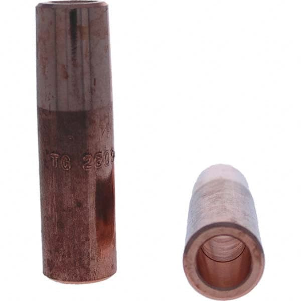Tuffaloy - Spot Welder Tips For Use With: 5RW Electrode Holder Type: Straight Shank for 5RW Male Cap - Industrial Tool & Supply
