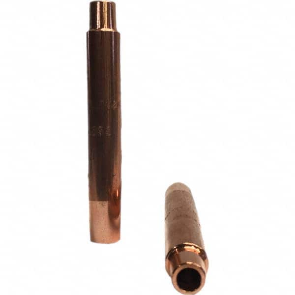 Tuffaloy - Spot Welder Tips For Use With: 4RW Electrode Holder Type: Straight Shank for 4RW Female Cap - Industrial Tool & Supply