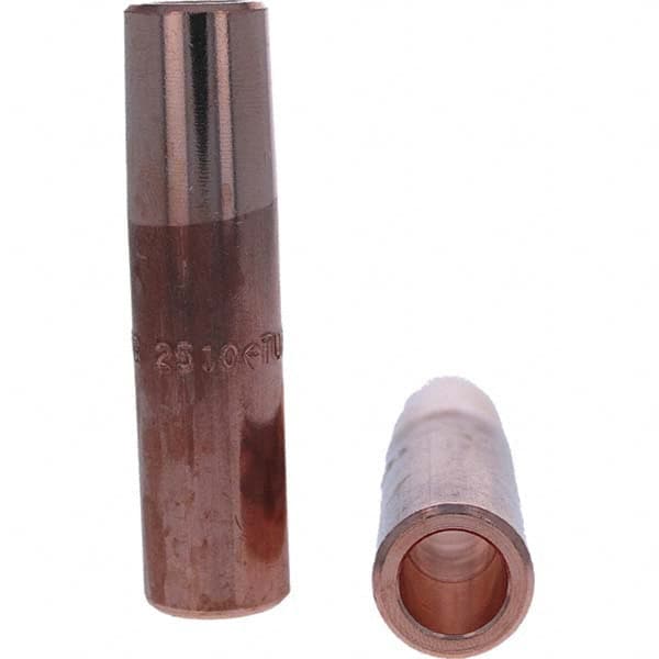 Tuffaloy - Spot Welder Tips For Use With: 5RW Electrode Holder Type: Straight Shank for 5RW Male Cap - Industrial Tool & Supply