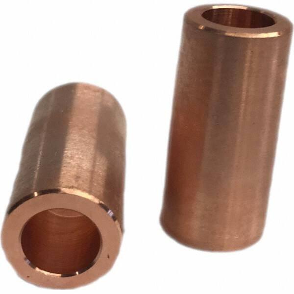 Tuffaloy - Spot Welder Tips For Use With: 6RW Electrode Holder Type: Straight Shank for 6RW Male Cap - Industrial Tool & Supply