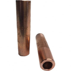Tuffaloy - Spot Welder Tips For Use With: 6RW Electrode Holder Type: Straight Shank for 6RW Male Cap - Industrial Tool & Supply