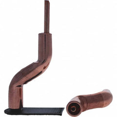 Tuffaloy - Spot Welder Tips For Use With: 4RW Electrode Holder Type: Bent Shank for 4RW Male Cap - Industrial Tool & Supply