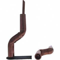 Tuffaloy - Spot Welder Tips For Use With: 4RW Electrode Holder Type: Bent Shank for 4RW Male Cap - Industrial Tool & Supply