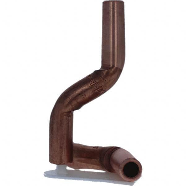 Tuffaloy - Spot Welder Tips For Use With: 4RW Electrode Holder Type: Bent Shank for 4RW Male Cap - Industrial Tool & Supply