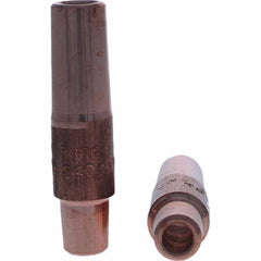 Tuffaloy - Spot Welder Tips For Use With: 4RW Electrode Holder Type: Straight Shank for 4RW Female Cap - Industrial Tool & Supply