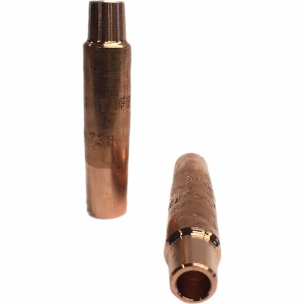 Tuffaloy - Spot Welder Tips For Use With: 5RW Electrode Holder Type: Straight Shank for 5RW Female Cap - Industrial Tool & Supply