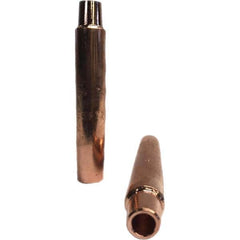 Tuffaloy - Spot Welder Tips For Use With: 5RW Electrode Holder Type: Straight Shank for 5RW Female Cap - Industrial Tool & Supply