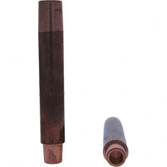 Tuffaloy - Spot Welder Tips For Use With: 5RW Electrode Holder Type: Straight Shank for 5RW Female Cap - Industrial Tool & Supply