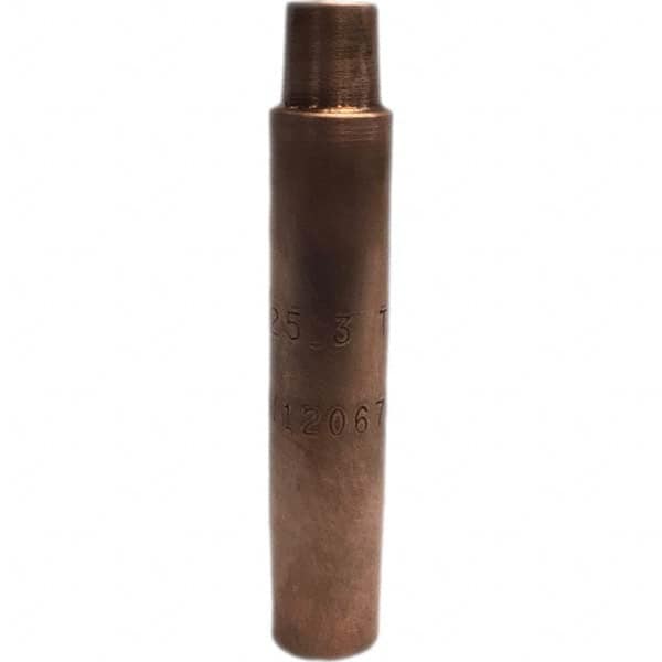 Tuffaloy - Spot Welder Tips For Use With: 6RW Electrode Holder Type: Straight Shank for 6RW Female Cap - Industrial Tool & Supply