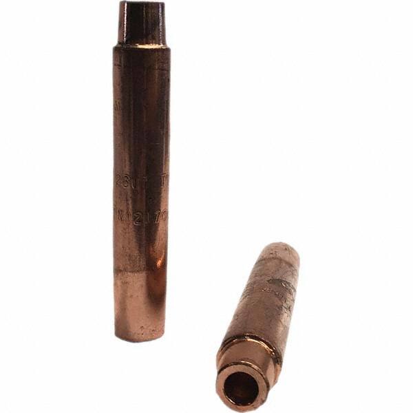 Tuffaloy - Spot Welder Tips For Use With: 6RW Electrode Holder Type: Straight Shank for 6RW Female Cap - Industrial Tool & Supply
