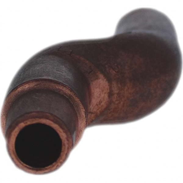 Tuffaloy - Spot Welder Tips For Use With: 4RW Electrode Holder Type: Bent Shank for 4RW Female Cap - Industrial Tool & Supply