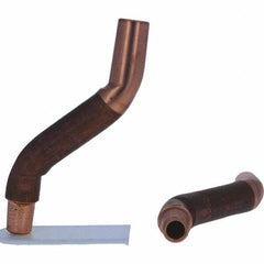 Tuffaloy - Spot Welder Tips For Use With: 4RW Electrode Holder Type: Bent Shank for 4RW Female Cap - Industrial Tool & Supply