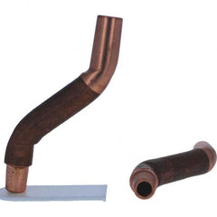 Tuffaloy - Spot Welder Tips For Use With: 4RW Electrode Holder Type: Bent Shank for 4RW Female Cap - Industrial Tool & Supply