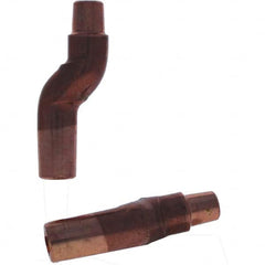 Tuffaloy - Spot Welder Tips For Use With: 5RW Electrode Holder Type: Bent Shank for 5RW Female Cap - Industrial Tool & Supply