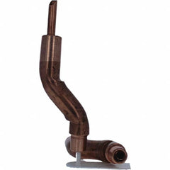 Tuffaloy - Spot Welder Tips For Use With: 5RW Electrode Holder Type: Bent Shank for 5RW Female Cap - Industrial Tool & Supply