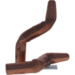 Tuffaloy - Spot Welder Tips For Use With: 4RW Electrode Holder Type: Double Bend Tip A Nose (Pointed) - Industrial Tool & Supply