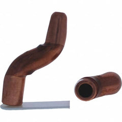 Tuffaloy - Spot Welder Tips For Use With: 5RW Electrode Holder Type: Double Bend Tip A Nose (Pointed) - Industrial Tool & Supply