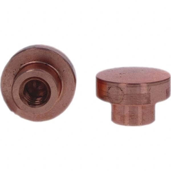 Tuffaloy - Spot Welder Tips For Use With: Socket Or Paddle Type Holder Type: Socket Tip F Nose (Radius) - Industrial Tool & Supply