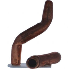 Tuffaloy - Spot Welder Tips For Use With: 4RW Electrode Holder Type: Double Bend Tip A Nose (Pointed) - Industrial Tool & Supply