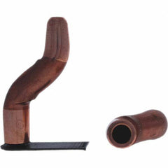 Tuffaloy - Spot Welder Tips For Use With: 5RW Electrode Holder Type: Double Bend Tip A Nose (Pointed) - Industrial Tool & Supply