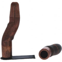 Tuffaloy - Spot Welder Tips For Use With: 5RW Electrode Holder Type: Double Bend Tip A Nose (Pointed) - Industrial Tool & Supply