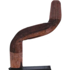 Tuffaloy - Spot Welder Tips For Use With: 5RW Electrode Holder Type: Double Bend Tip A Nose (Pointed) - Industrial Tool & Supply