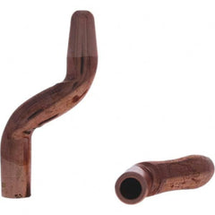 Tuffaloy - Spot Welder Tips For Use With: 5RW Electrode Holder Type: Double Bend Tip A Nose (Pointed) - Industrial Tool & Supply