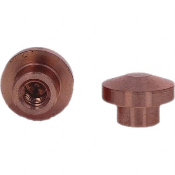 Tuffaloy - Spot Welder Tips For Use With: Socket Or Paddle Type Holder Type: Socket Tip E Nose (Truncated) - Industrial Tool & Supply