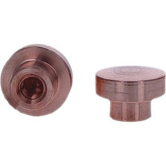 Tuffaloy - Spot Welder Tips For Use With: Socket Or Paddle Type Holder Type: Socket Tip F Nose (Radius) - Industrial Tool & Supply