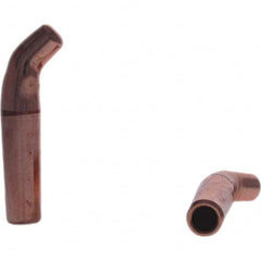 Tuffaloy - Spot Welder Tips For Use With: 4RW Electrode Holder Type: Single Bend Tip A Nose (Pointed) - Industrial Tool & Supply