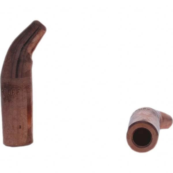 Tuffaloy - Spot Welder Tips For Use With: 5RW Electrode Holder Type: Single Bend Tip A Nose (Pointed) - Industrial Tool & Supply