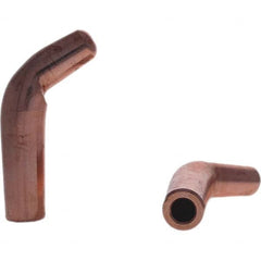 Tuffaloy - Spot Welder Tips For Use With: 5RW Electrode Holder Type: Single Bend Tip A Nose (Pointed) - Industrial Tool & Supply