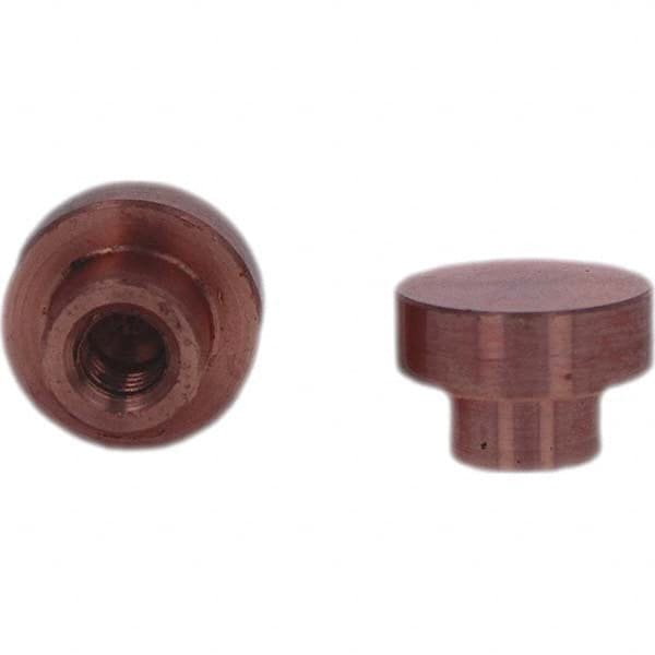 Tuffaloy - Spot Welder Tips For Use With: Socket Or Paddle Type Holder Type: Socket Tip C Nose (Flat) - Industrial Tool & Supply