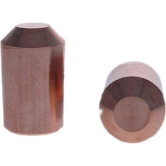 Tuffaloy - Spot Welder Tips For Use With: 4RW Electrode Holder Type: Paddle Tip E Nose (Truncated) - Industrial Tool & Supply