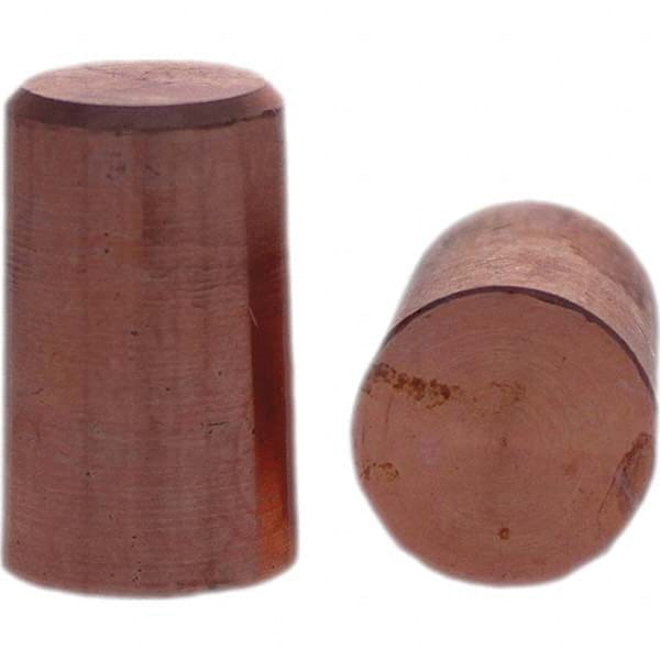 Tuffaloy - Spot Welder Tips For Use With: 4RW Electrode Holder Type: Paddle Tip C Nose (Flat) - Industrial Tool & Supply
