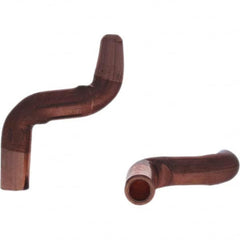 Tuffaloy - Spot Welder Tips For Use With: 5RW Electrode Holder Type: Misc Double Bend Tips A Nose (Pointed) - Industrial Tool & Supply