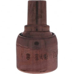 Tuffaloy - Spot Welder Tips For Use With: 5RW Cap Taper Electrode Holder Type: Swivel Tip - Industrial Tool & Supply