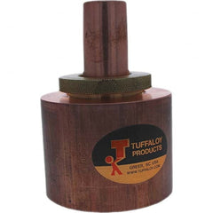 Tuffaloy - Spot Welder Tips For Use With: 7RW Electrode Holder Type: Swivel Tip - Industrial Tool & Supply