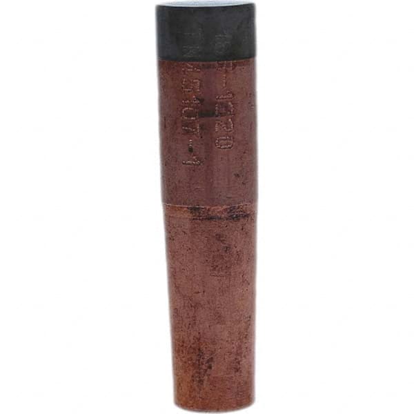 Tuffaloy - Spot Welder Tips For Use With: 4RW Electrode Holder Type: Refactory Straight Tip C Nose (Flat) - Industrial Tool & Supply
