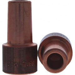 Tuffaloy - Spot Welder Tips For Use With: 5RW Electrode Holder Type: Backup Electrode Round Face - Industrial Tool & Supply