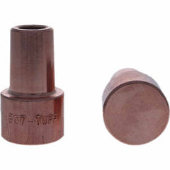 Tuffaloy - Spot Welder Tips For Use With: 5RW Electrode Holder Type: Backup Electrode Round Face - Industrial Tool & Supply