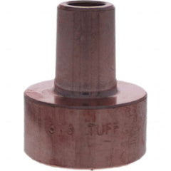 Tuffaloy - Spot Welder Tips For Use With: 5RW Electrode Holder Type: Backup Electrode Round Face - Industrial Tool & Supply