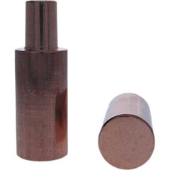 Tuffaloy - Spot Welder Tips For Use With: 5RW Electrode Holder Type: Backup Electrode Round Face - Industrial Tool & Supply
