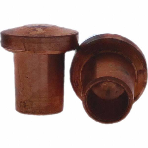 Tuffaloy - Spot Welder Tips For Use With: 5RW Cap Taper Electrode Holder Type: Paddle Tip E Nose (Truncated) - Industrial Tool & Supply