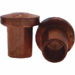 Tuffaloy - Spot Welder Tips For Use With: 5RW Cap Taper Electrode Holder Type: Paddle Tip E Nose (Truncated) - Industrial Tool & Supply